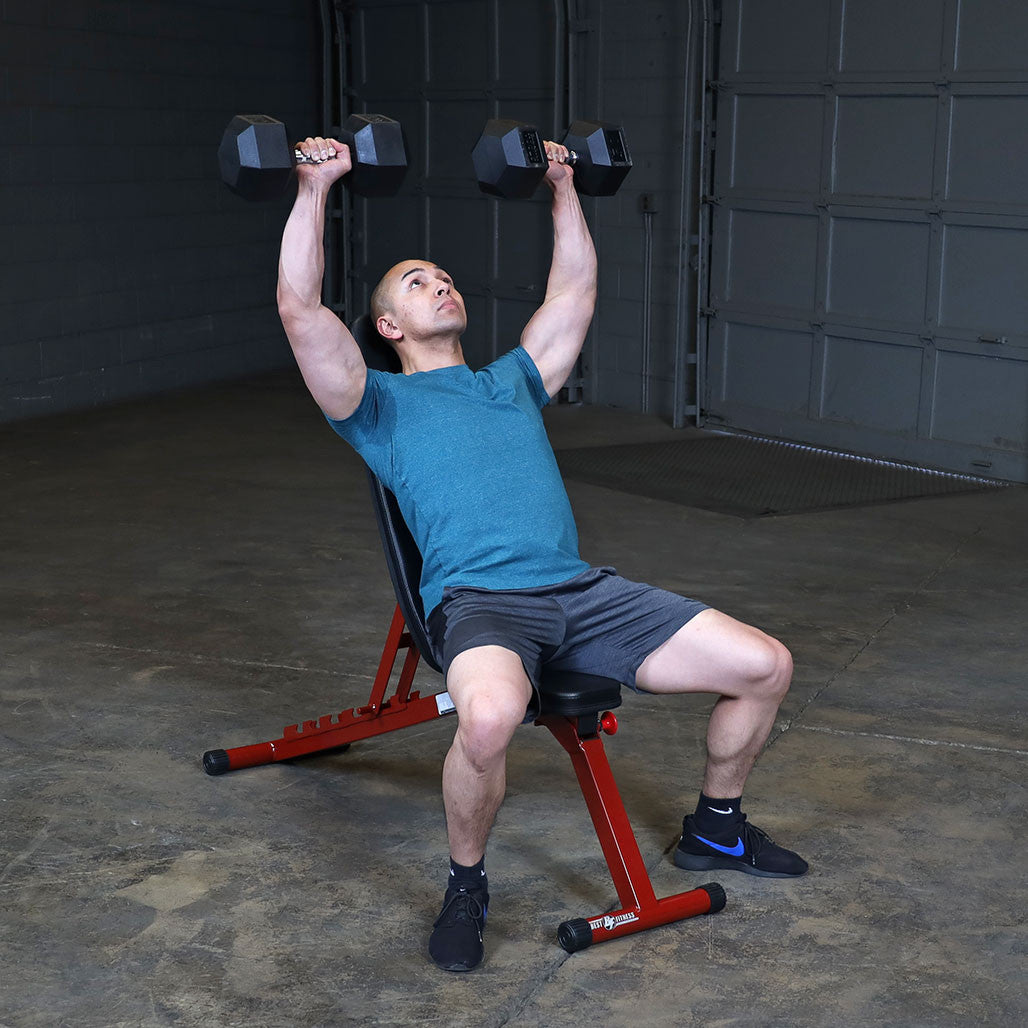 Best Fitness BFFID25 verstelbare fitness bench - Incline / flat / decline