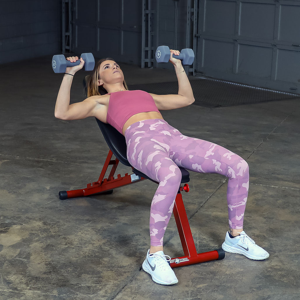 Best Fitness BFFID25 verstelbare fitness bench - Incline / flat / decline