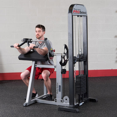 Biceps & Triceps Machine - Body-Solid Proselect GCBT-STK Selectorized