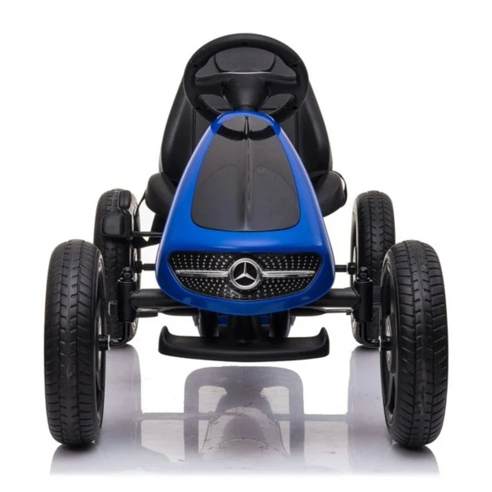 Blauwe Mercedes-Benz skelter - Voor kinderen 4 - 8 jaar en max. 30 kg