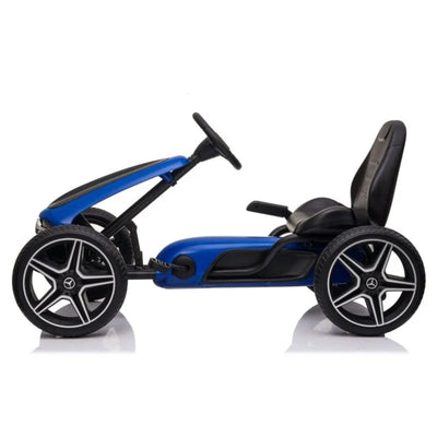 Blauwe Mercedes-Benz skelter - Voor kinderen 4 - 8 jaar en max. 30 kg