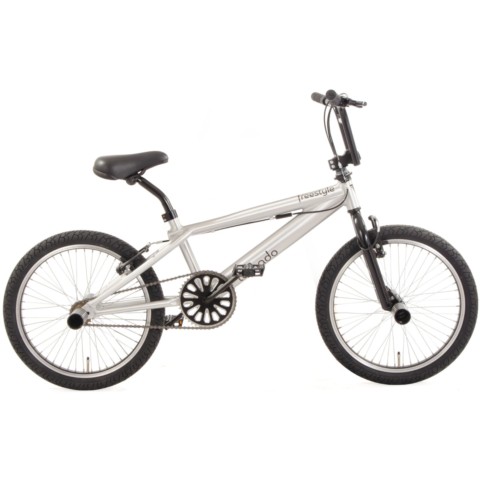 Tornado Freestyle 20 Inch BMX Zilver - V-Brakes