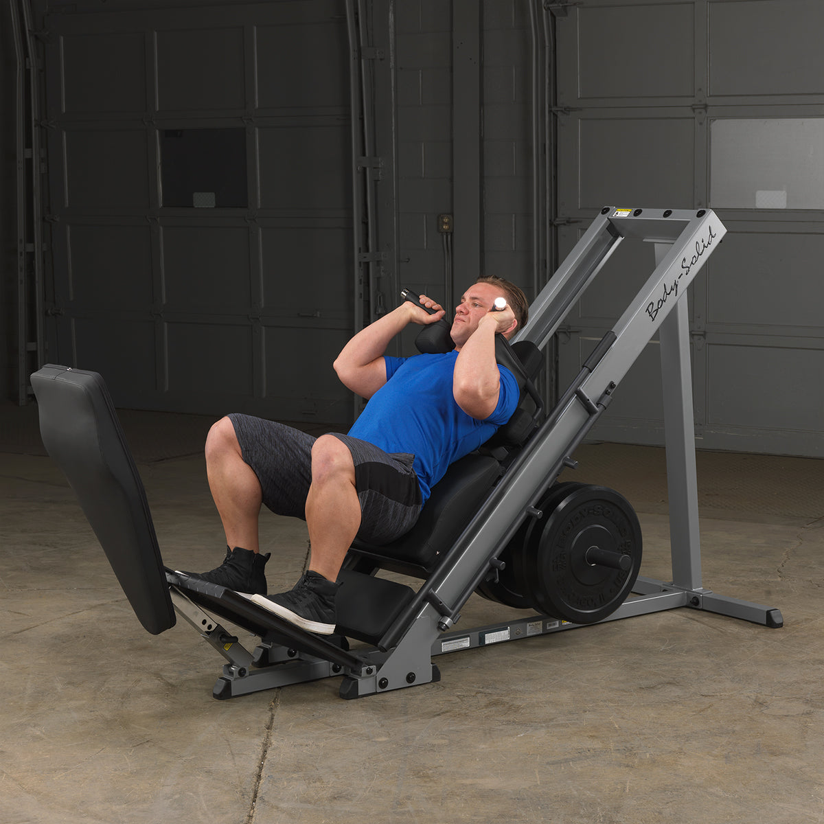 Leg Press / Hack Squat - Body-Solid GLPH1100(B) - Plate Loaded