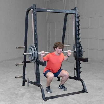 Smith Machine - Body-Solid GS348Q - Chargé de plaques