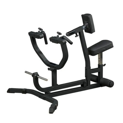 Rameur assis - Chargement de plaques - Body-Solid GSRM40B noir