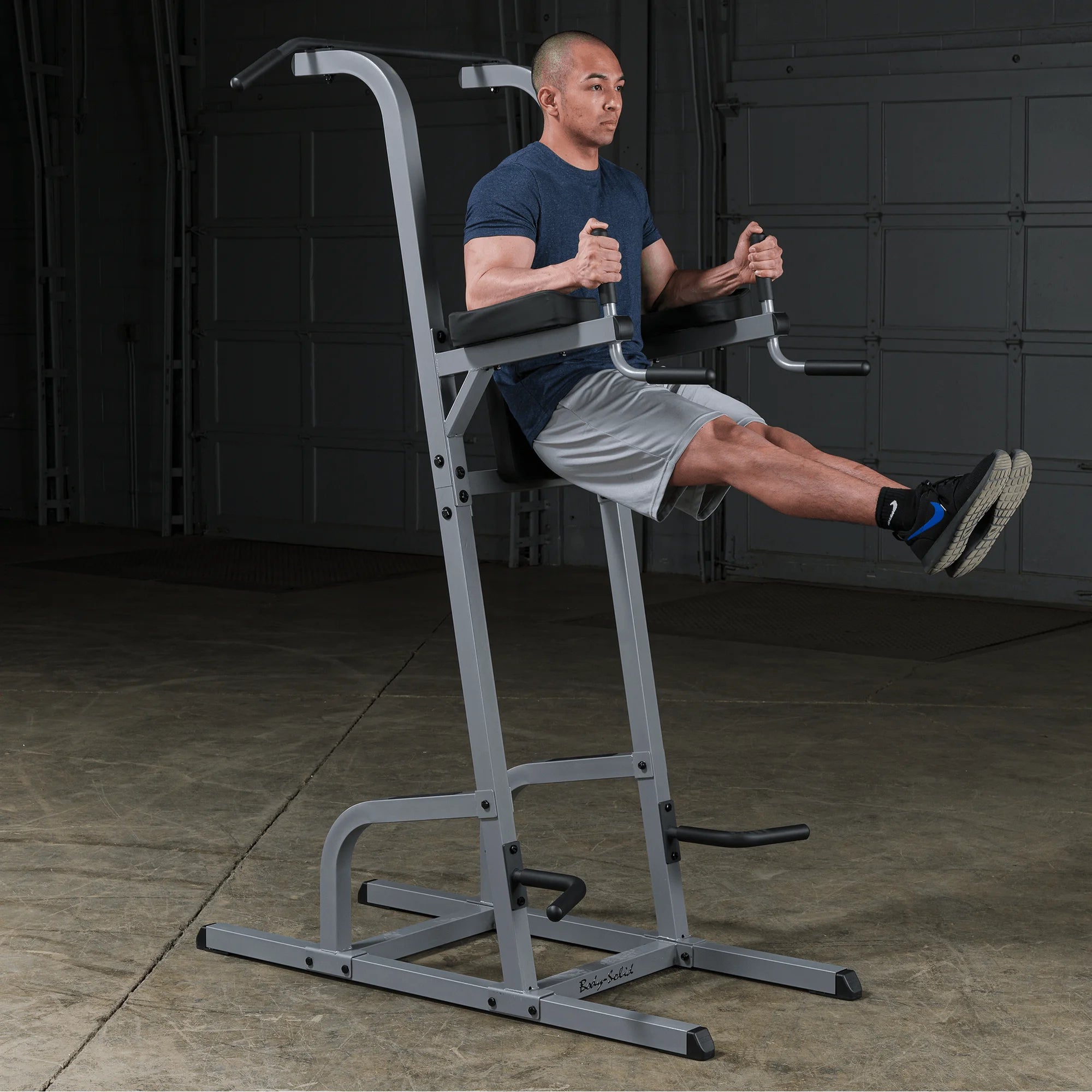 Dip / Knee Raise / Pull-Up Station - Body-Solid GVKR82B