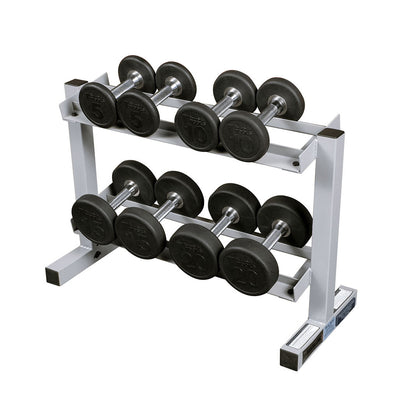 Body-Solid Powerline PDR282X - Tweelaags dumbbell rack