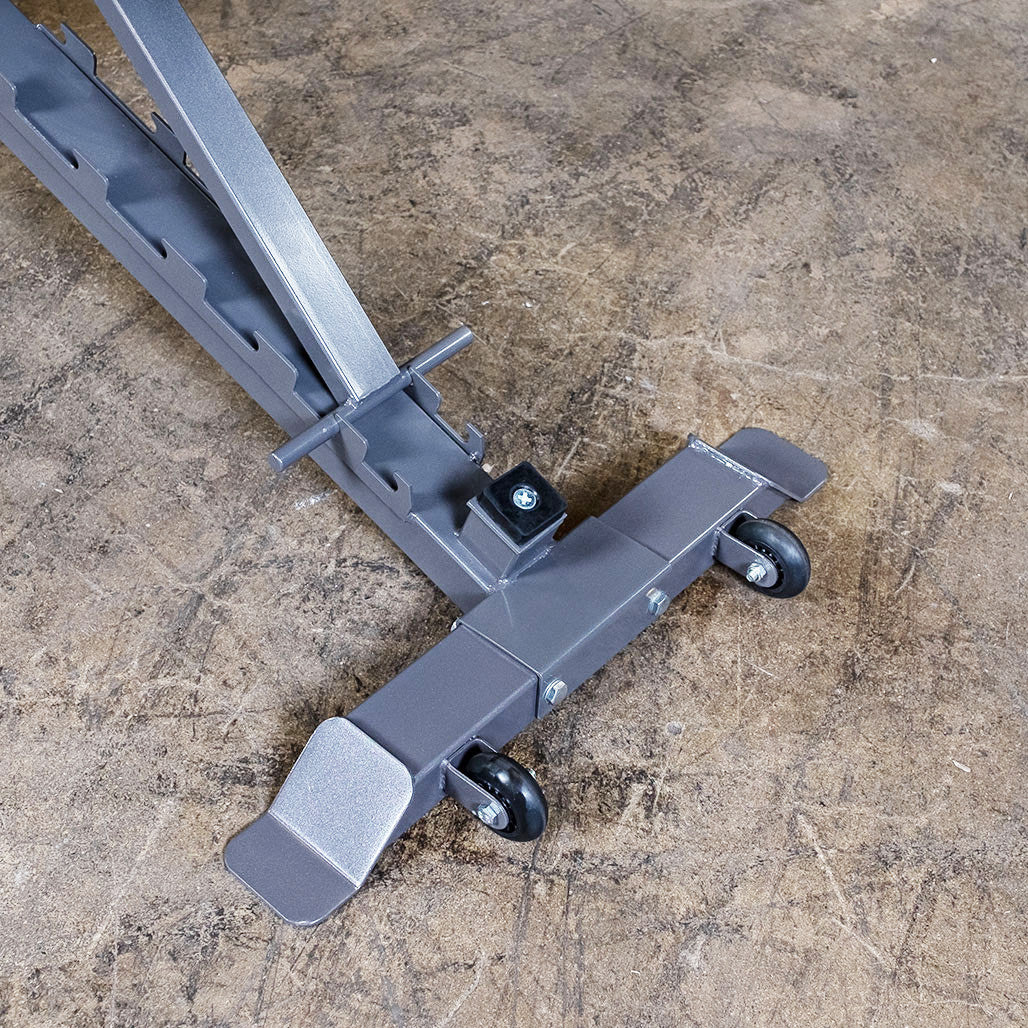 Body-Solid Powerline PFI150 - Verstelbare inklapbare halterbank - Incline / flat