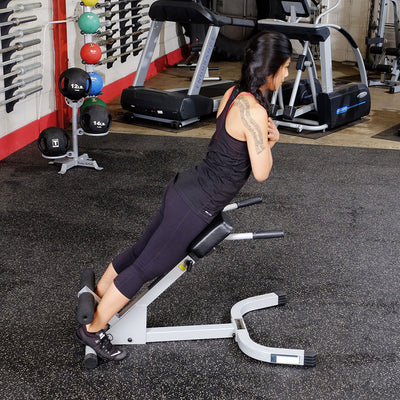 Body-Solid Powerline PHYP200X - Hyperextension du dos à 45°