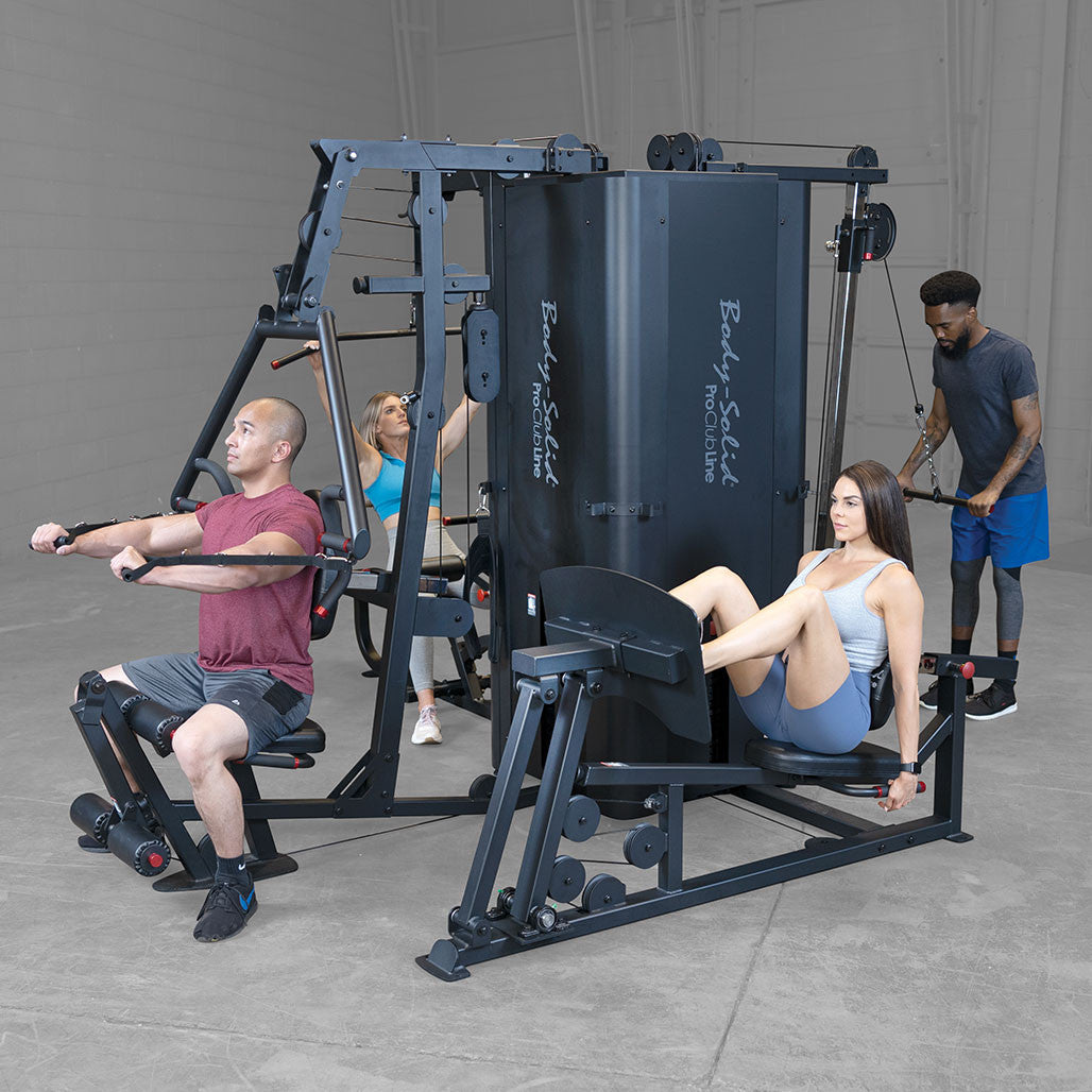 Body-Solid Pro Clubline S1000 - Four-Stack Multi-Gym - Steekgewichten - Gratis montage