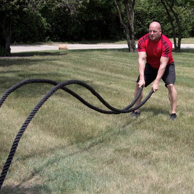 Body-Solid Tools BSTBR Battle Rope - 38 mm / 50 mm & 915 cm / 1524 cm