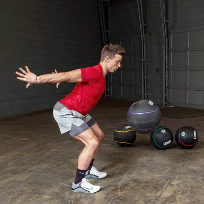 Body-Solid Tools BSTHRB Heavy Rubber Wall Balls - 9 KG t/m 32 KG