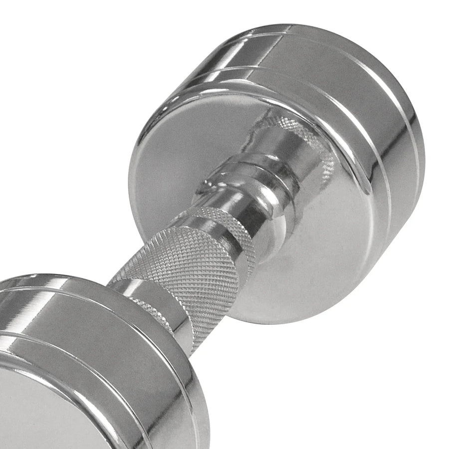 Bodytrading CHDU1-10 - Ensemble d'haltères chromés de 1 à 10 kg