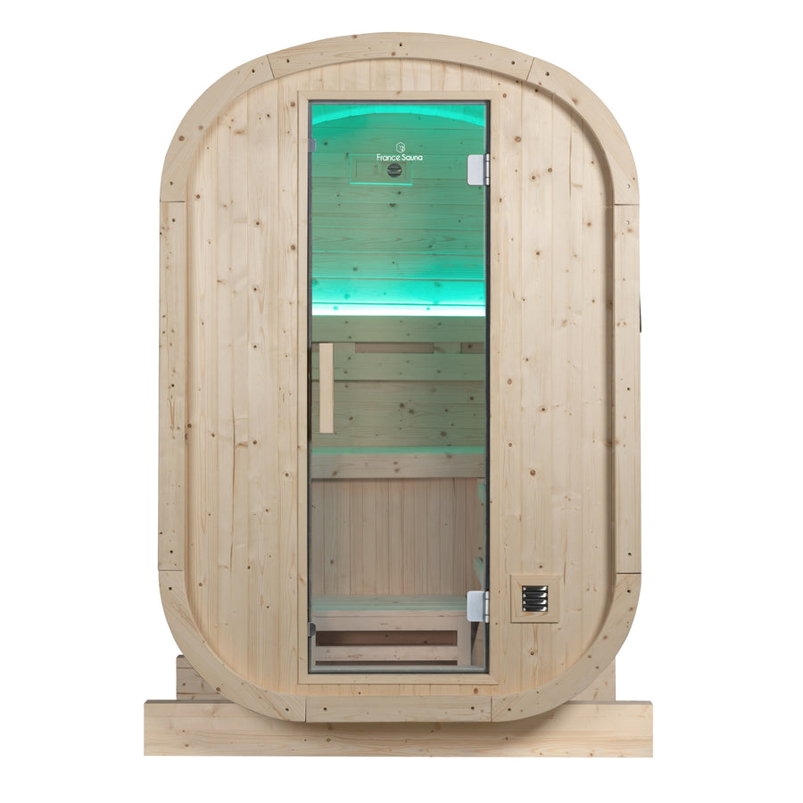 Buitensauna voor 2 personen - France Sauna Gaïa Urban