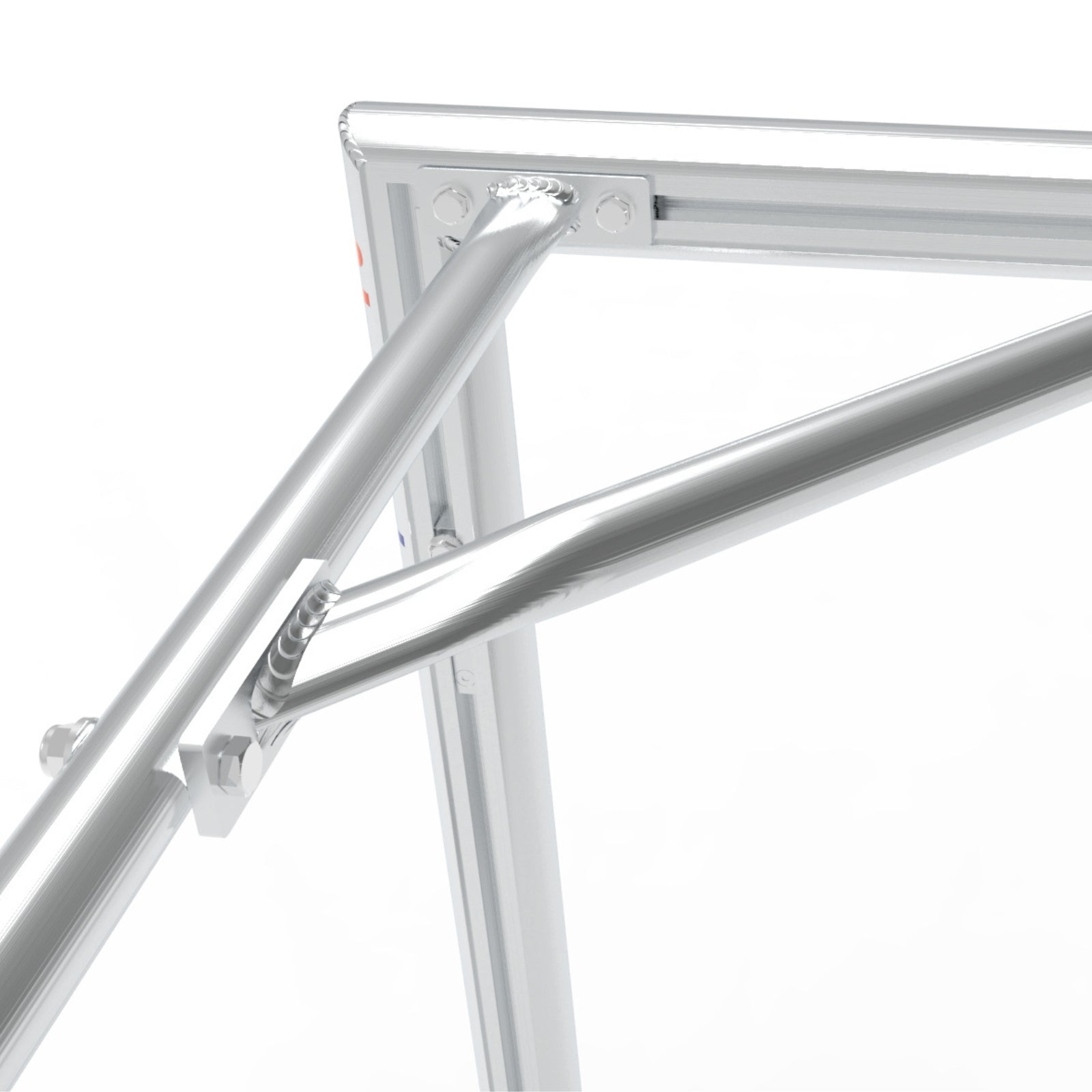 Demontabel aluminium voetbaldoel - Alusport TR3062D - 3 x 1 m