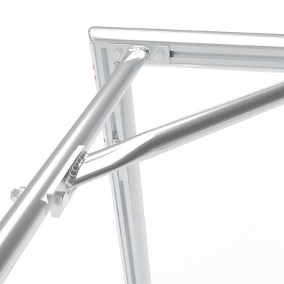 Demontabel aluminium voetbaldoel - Alusport TR3062D - 3 x 1 m