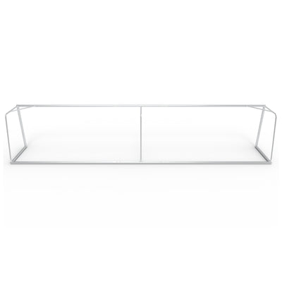 Extra lang demontabel aluminium voetbaldoel - Alusport TR7161D - 7 x 1,3 m