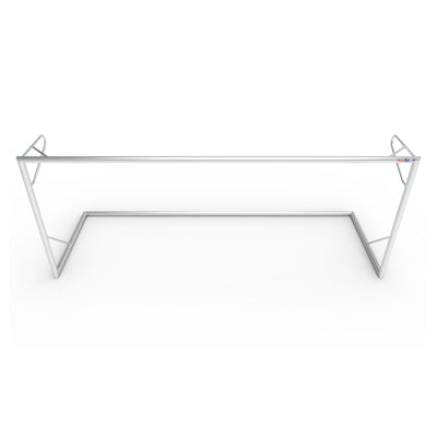 Demontabel professioneel aluminium senior voetbaldoel - Alusport TPW580 - 500 x 200 x 170 cm - incl. net