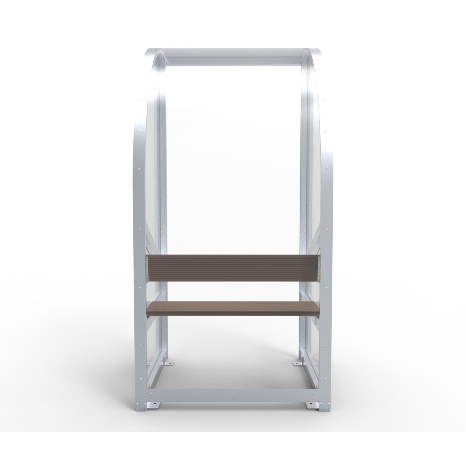 Dugout voor 2 personen - Alusport DO100 - 1 x 2 m