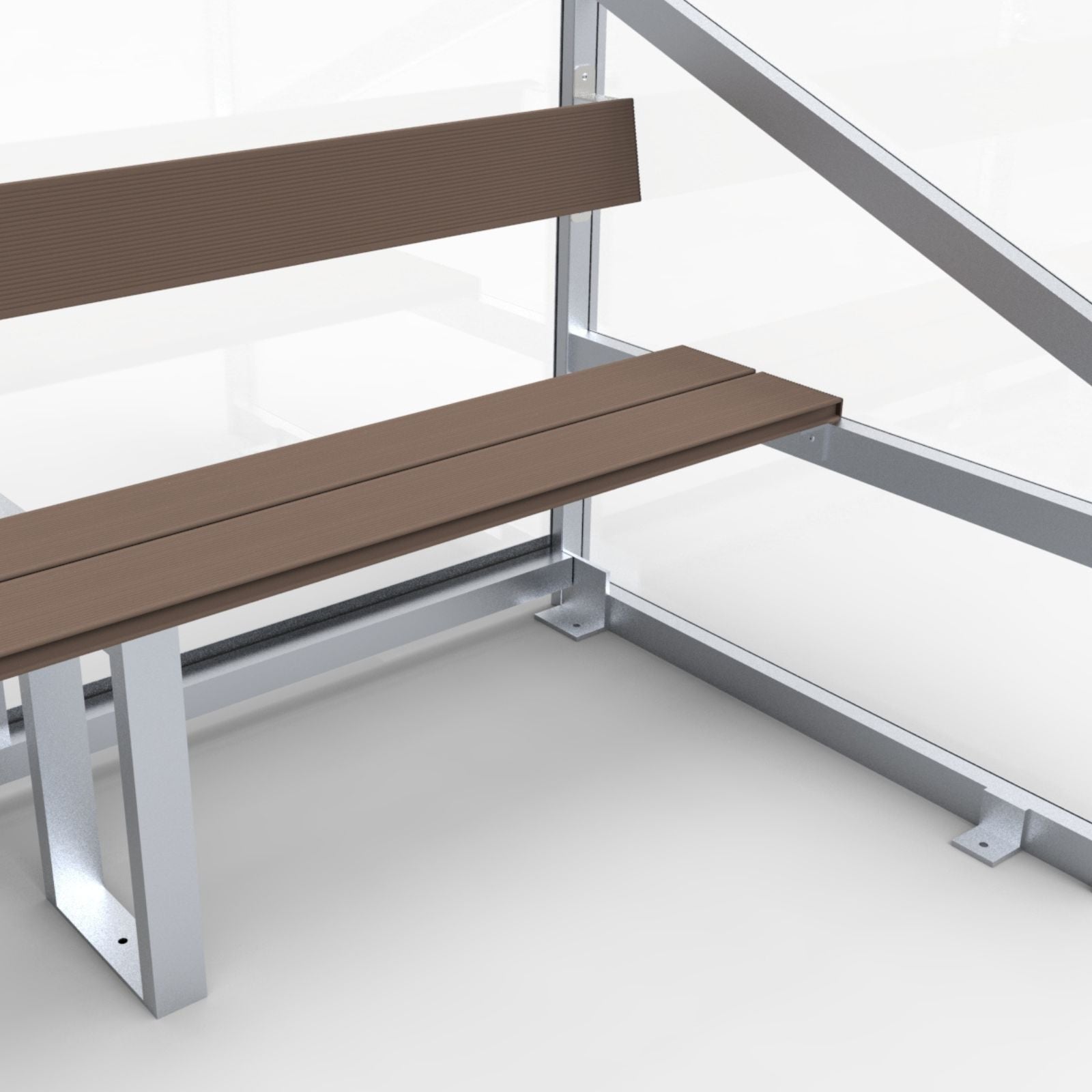 Dugout voor 4 personen - Alusport DO200 - 2 x 2 m