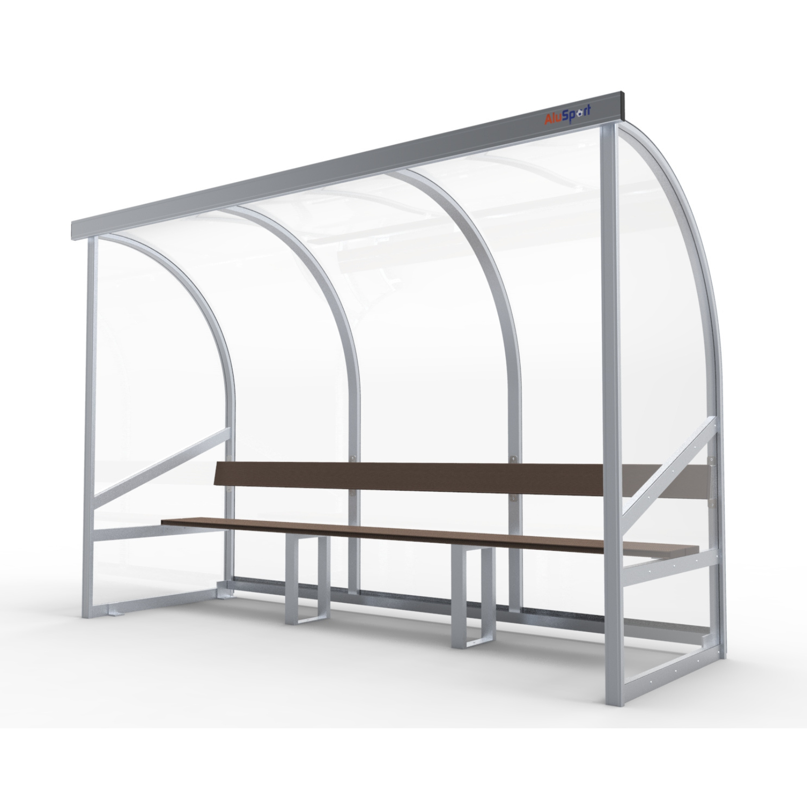 Dugout voor 6 personen - Alusport DO300 - 3 x 2 m