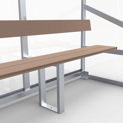 Dugout voor 6 personen - Alusport DO300 - 3 x 2 m