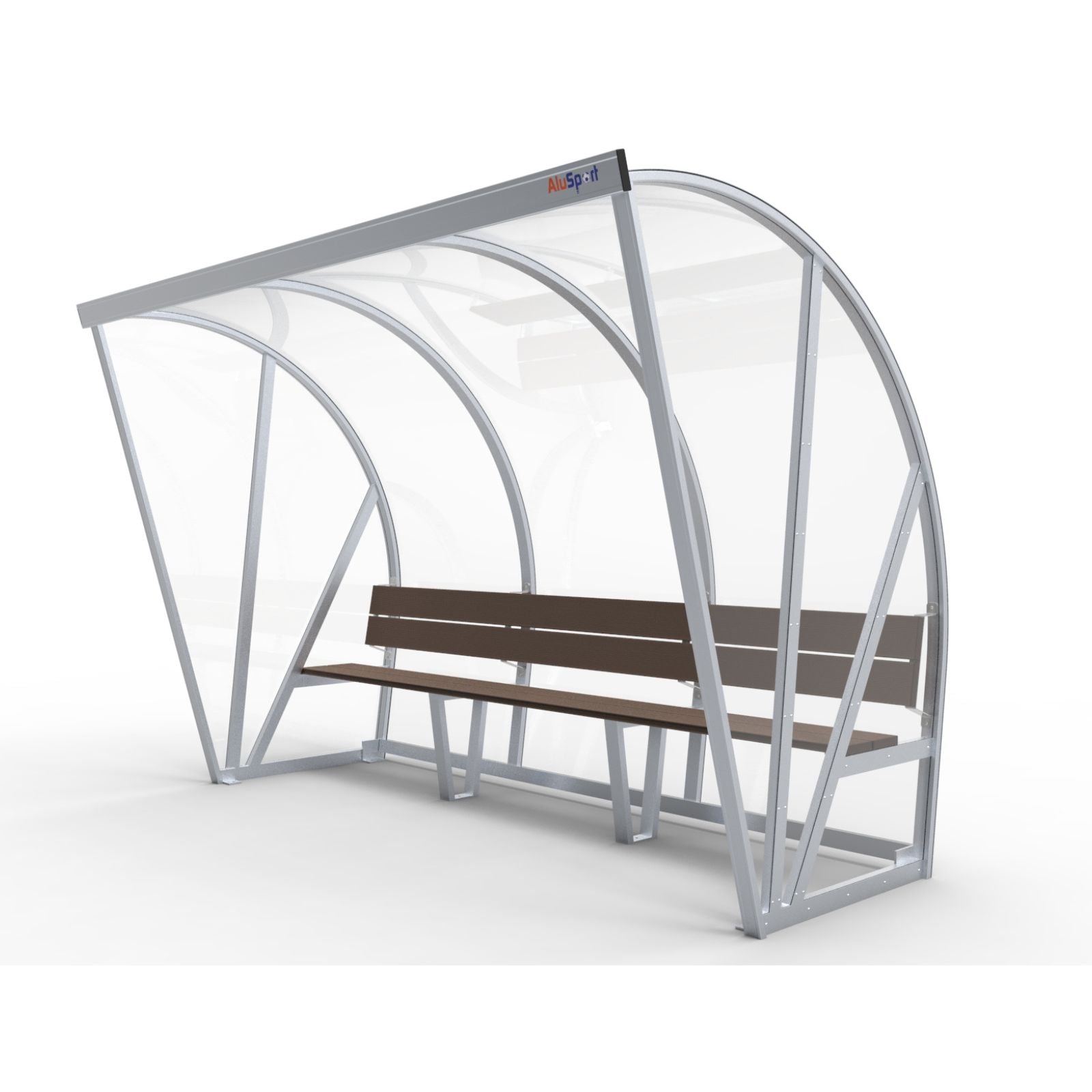 Dugout voor 6 personen - Alusport DO300 - 3 x 2 m