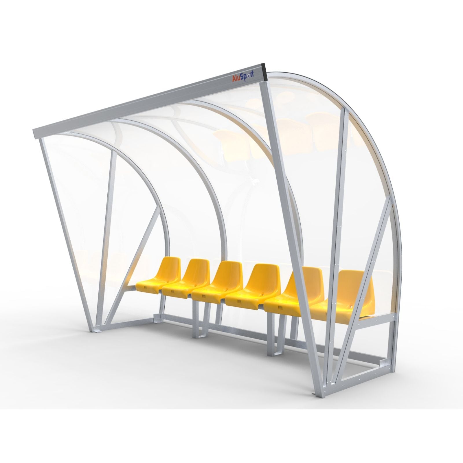 Dugout voor 6 personen - Alusport DO300 - 3 x 2 m