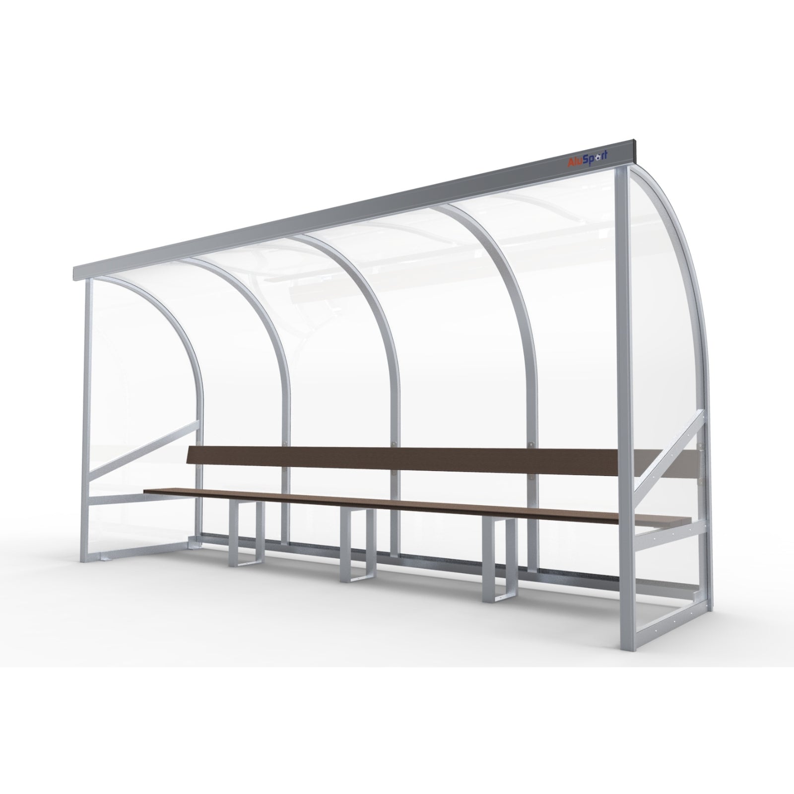 Dugout voor 8 personen - Alusport DO400 - 4 x 2 m