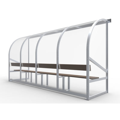 Dugout voor 8 personen - Alusport DO400 - 4 x 2 m