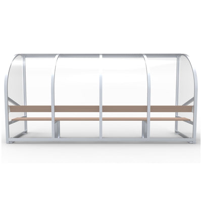 Dugout voor 8 personen - Alusport DO400 - 4 x 2 m