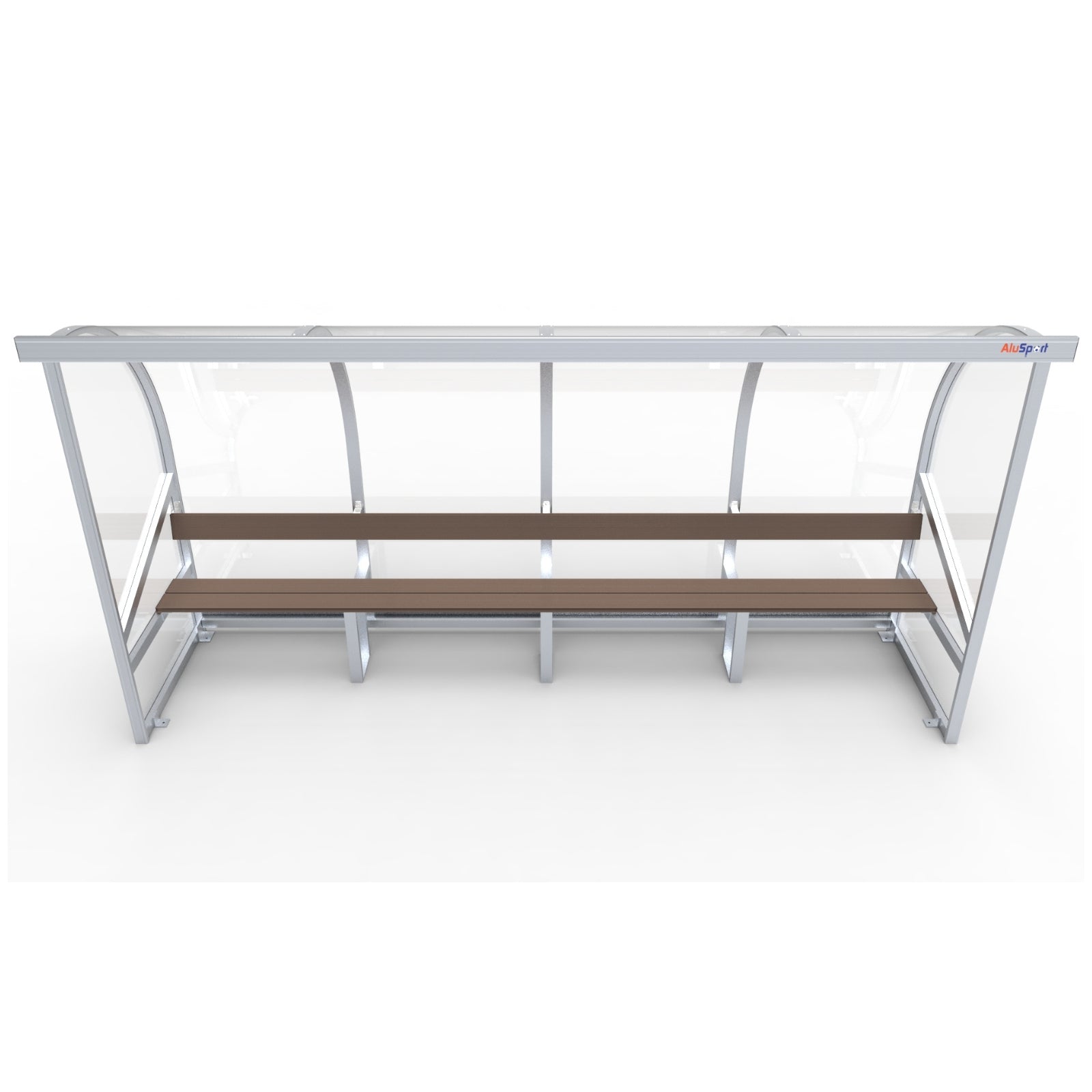 Dugout voor 8 personen - Alusport DO400 - 4 x 2 m