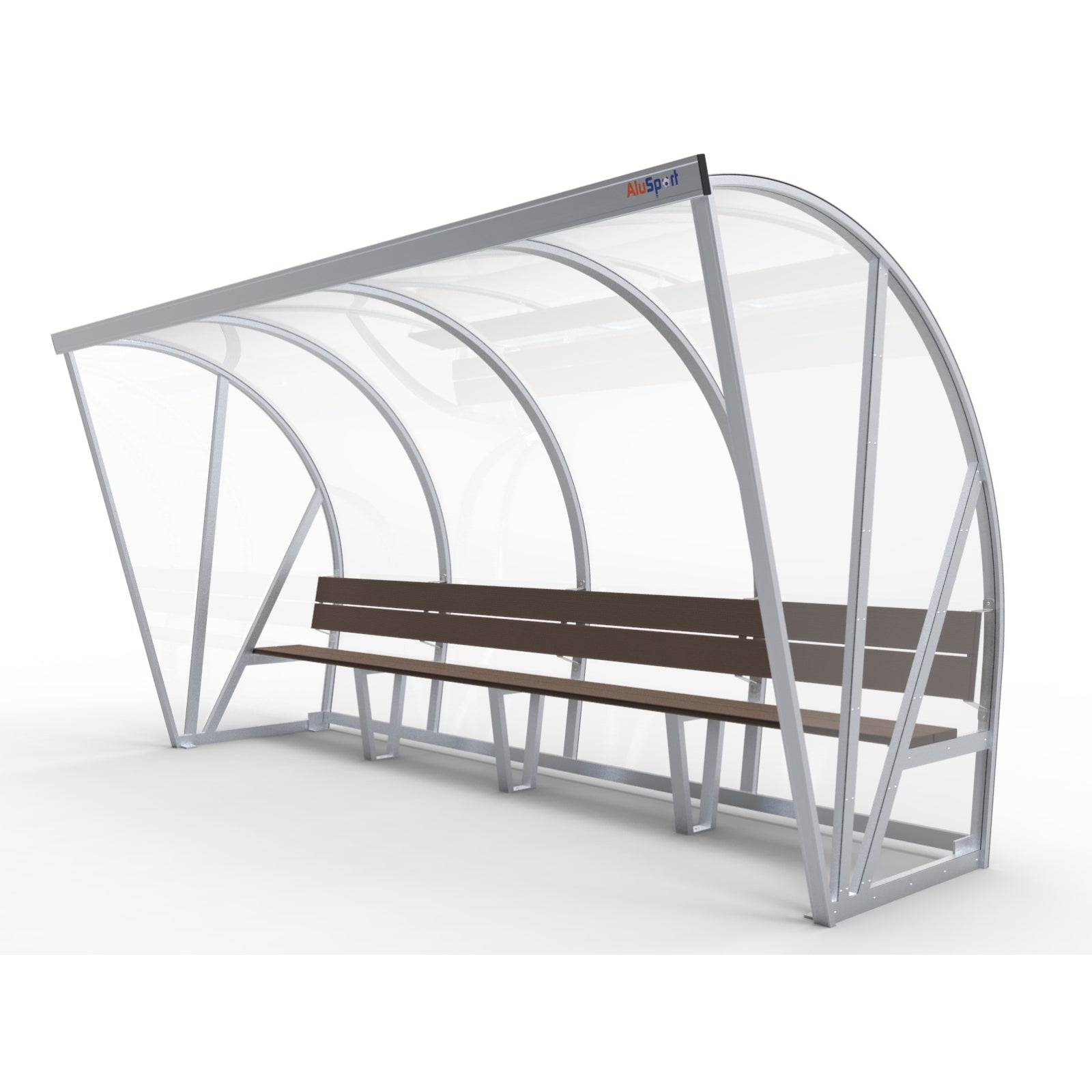 Dugout voor 8 personen - Alusport DO400 - 4 x 2 m