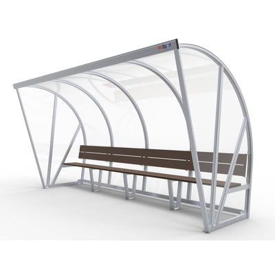 Dugout voor 8 personen - Alusport DO400 - 4 x 2 m