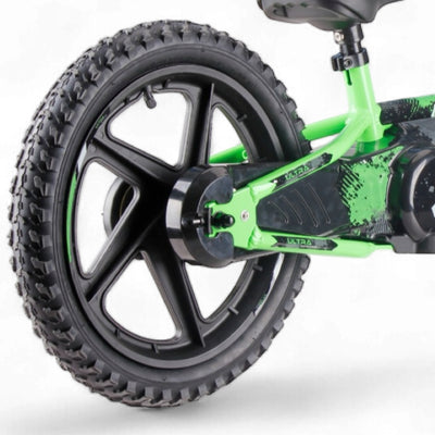 Elektrische Balance Bike Groen - Rollzone EBB16 - 16 inch wielen / 24 volt