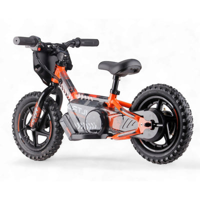 Vélo d'équilibre électrique Orange - Rollzone EBB12 - Roues 12 pouces / 24 volts