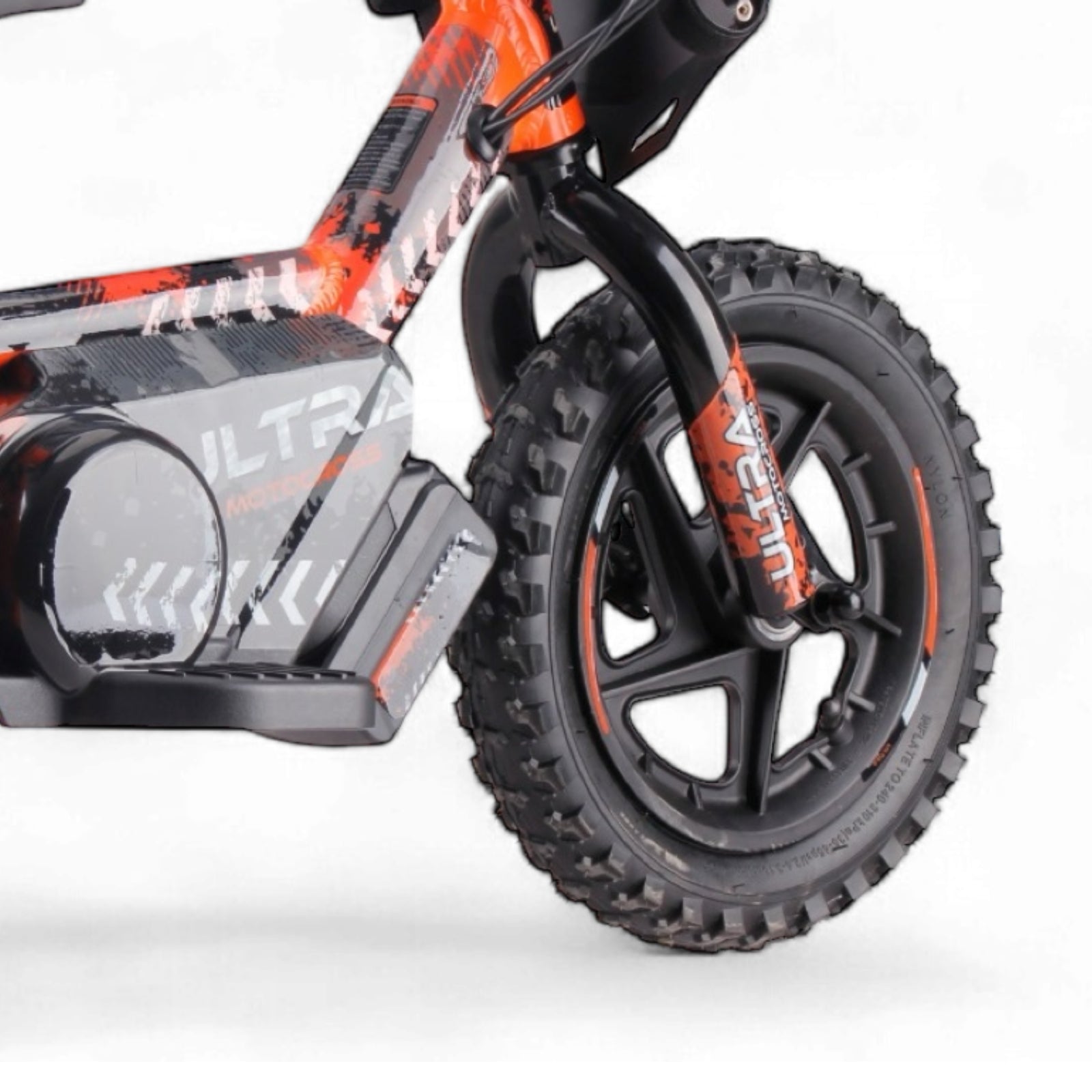 Vélo d'équilibre électrique Orange - Rollzone EBB12 - Roues 12 pouces / 24 volts