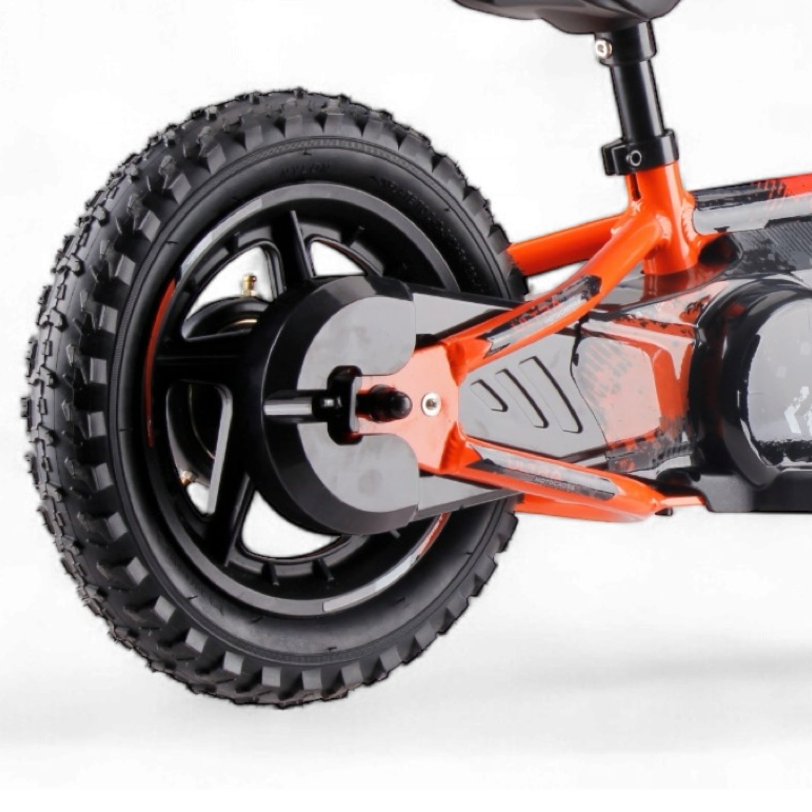 Vélo d'équilibre électrique Orange - Rollzone EBB12 - Roues 12 pouces / 24 volts