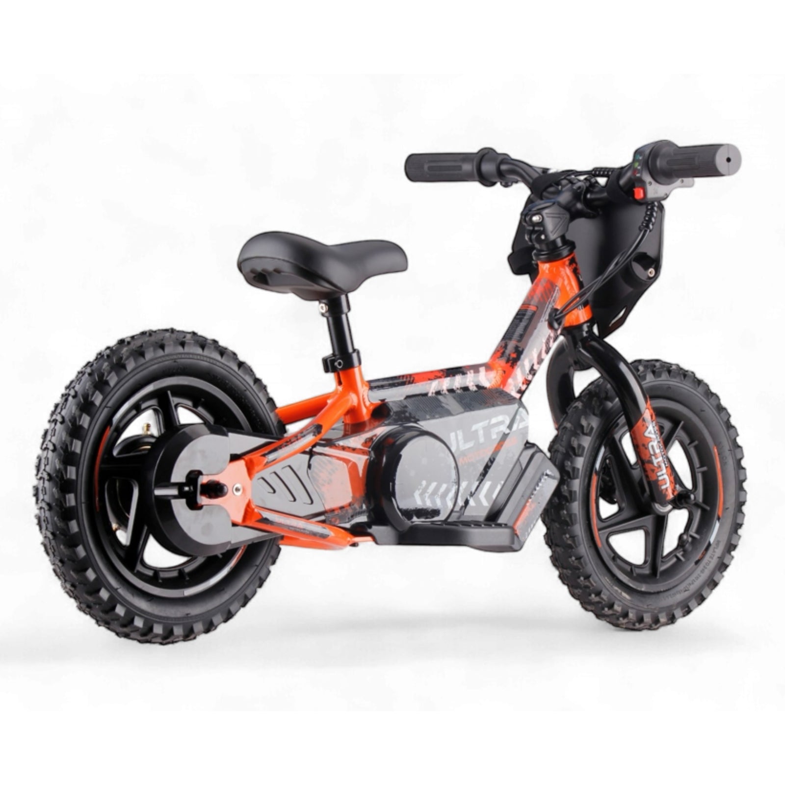 Vélo d'équilibre électrique Orange - Rollzone EBB12 - Roues 12 pouces / 24 volts