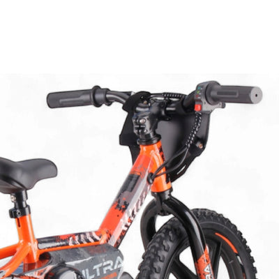 Elektrische Balance Bike Oranje - Rollzone EBB16 - 16 inch wielen / 24 volt