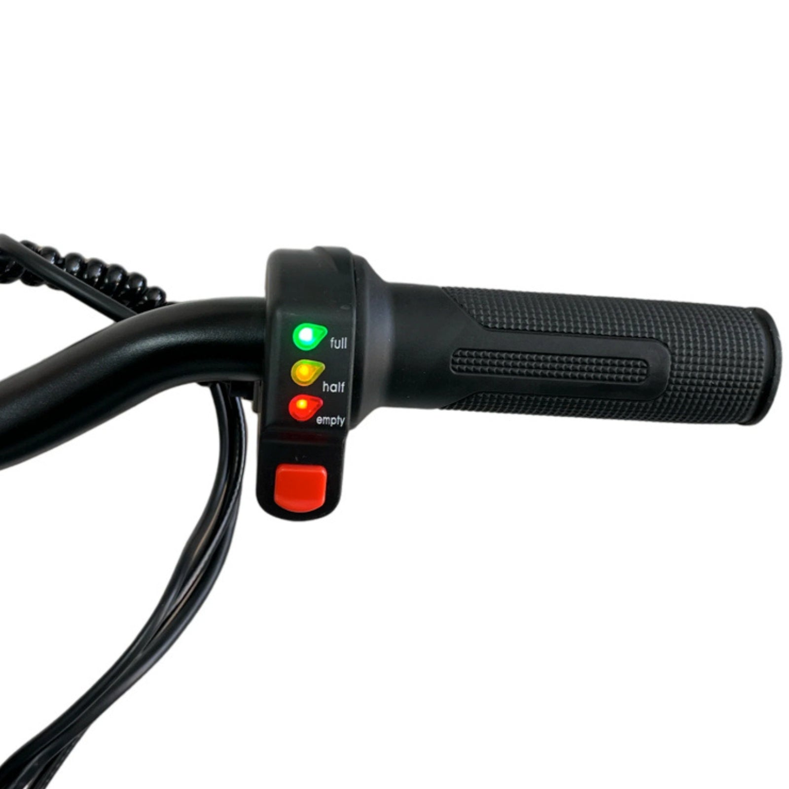 Vélo d'équilibre électrique rouge - Rollzone EBB12 - roues 12 pouces / 24 volts