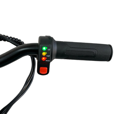 Vélo d'équilibre électrique rouge - Rollzone EBB12 - roues 12 pouces / 24 volts