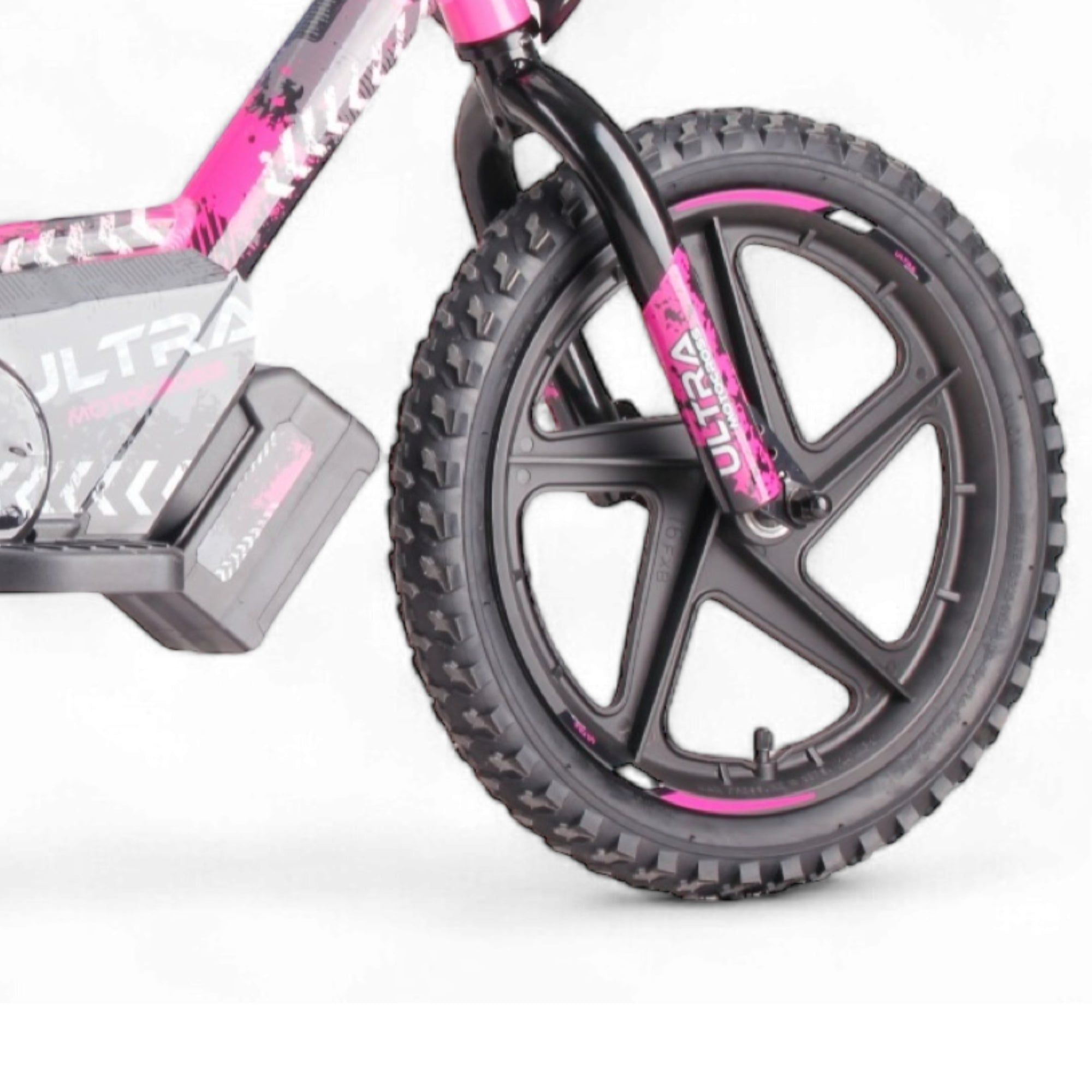 Elektrische Balance Bike Roze - Rollzone EBB16 - 16 inch wielen / 24 volt