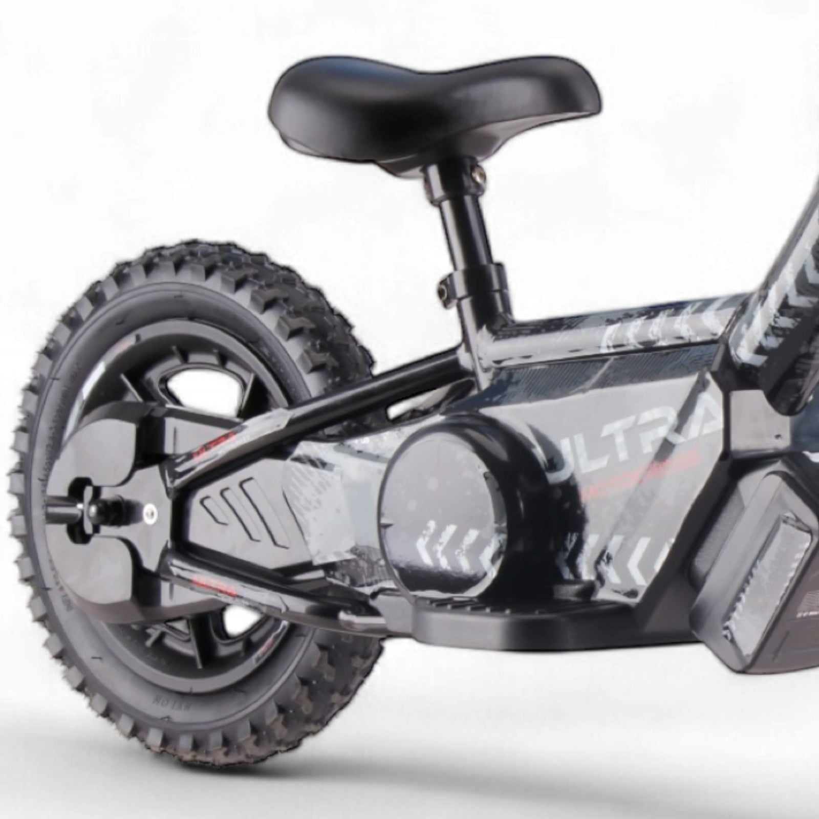 Vélo d'équilibre électrique noir - Rollzone EBB12 - roues 12 pouces / 24 volts