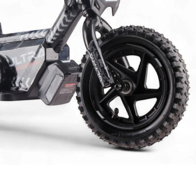 Vélo d'équilibre électrique noir - Rollzone EBB12 - roues 12 pouces / 24 volts