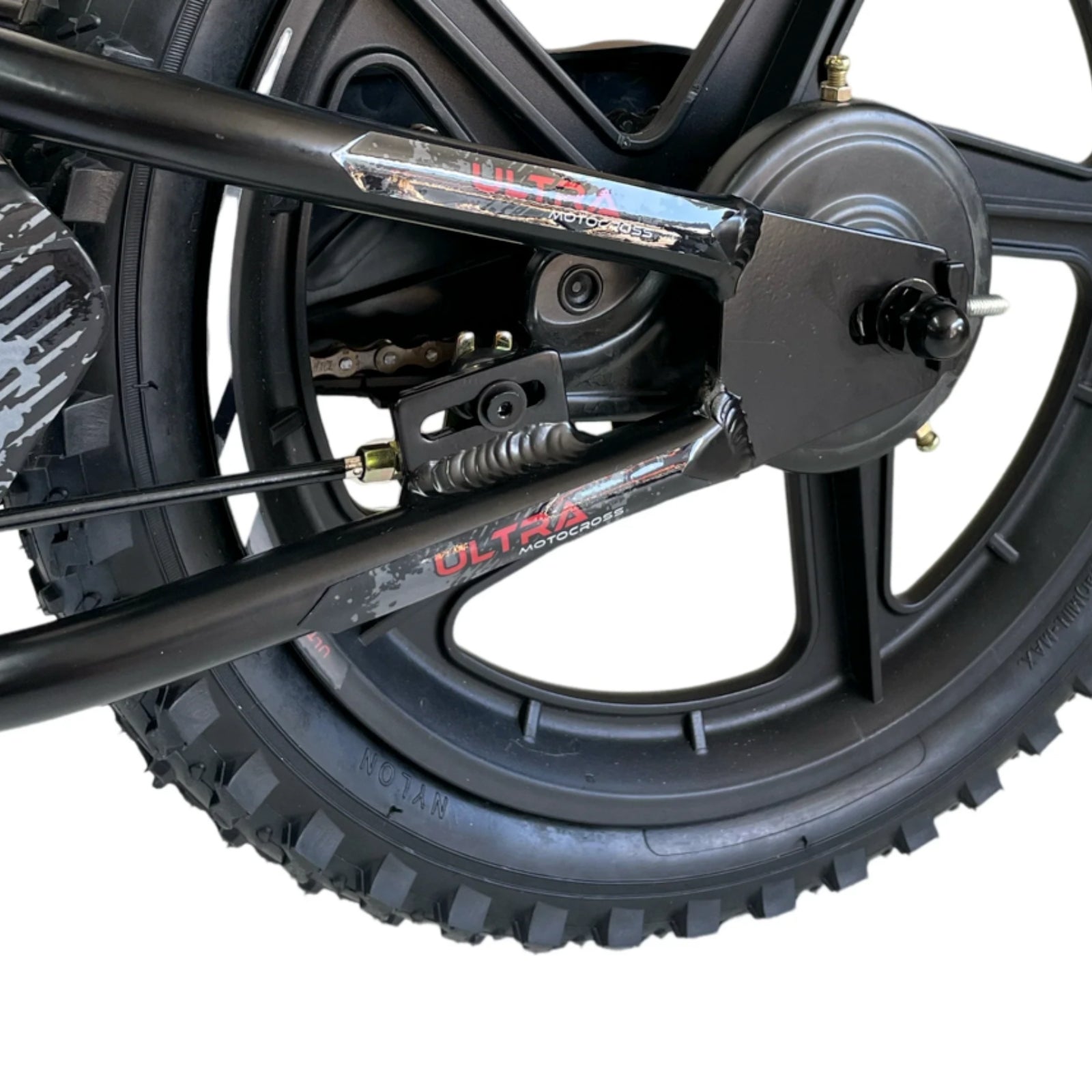 Elektrische Balance Bike Zwart - Rollzone EBB16 - 16 inch wielen / 24 volt