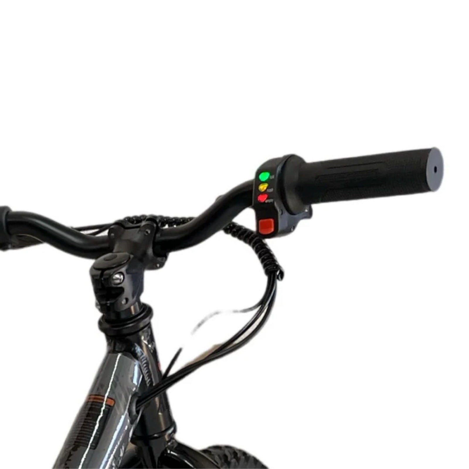 Elektrische Balance Bike Zwart - Rollzone EBB16 - 16 inch wielen / 24 volt