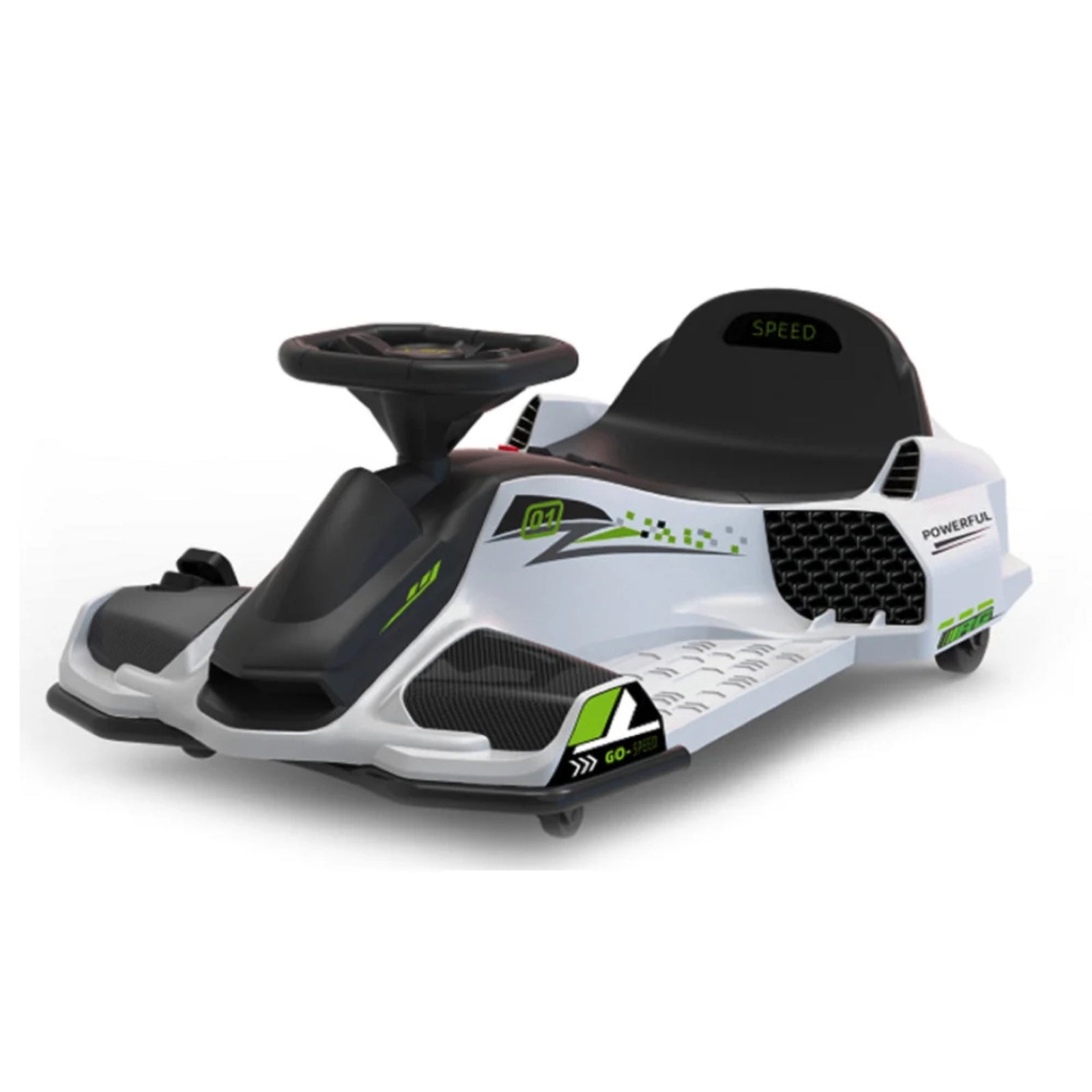 Elektrische Drift Kart - Rollzone SX2219-white - 24 Volt
