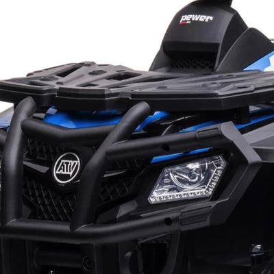 Elektrische quad voor kinderen - Rollzone S615-blue - 24 Volt - Zwart/blauw