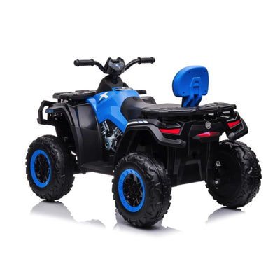 Elektrische quad voor kinderen - Rollzone S615-blue - 24 Volt - Zwart/blauw